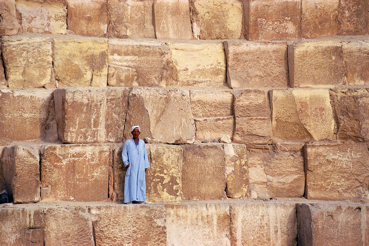 Great Pyramid blocks