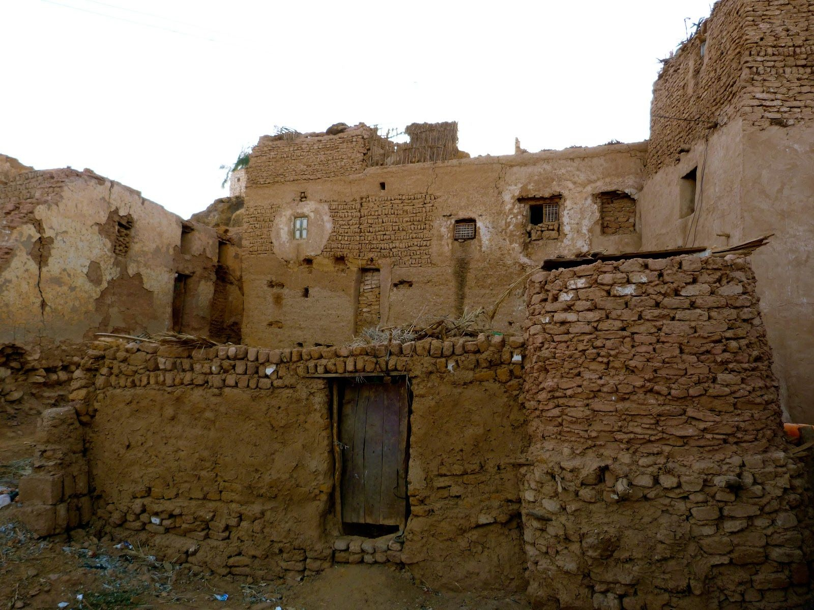 Mudbrick houses